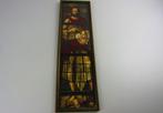 Gotische Johannesafbeelding achter glas, Ophalen of Verzenden, Gebruikt