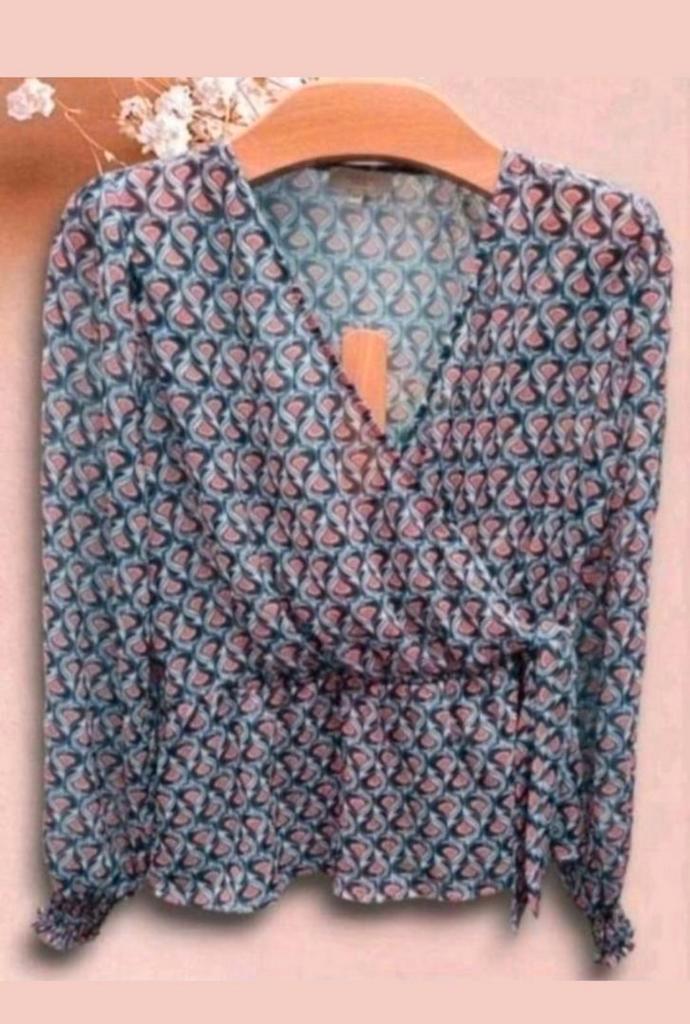 ✨️KORTING‼️ VERSIA BY BEL&BO Blouse Maat 40✨️✨️, Kleding | Dames, Blouses en Tunieken, Zo goed als nieuw, Maat 38/40 (M), Paars