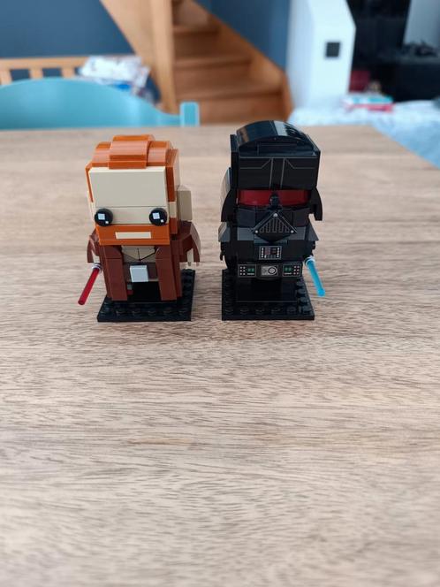 Lego Brick Headz 40547 : Obi-Wan Kenobi en Darth Vader, Kinderen en Baby's, Speelgoed | Duplo en Lego, Zo goed als nieuw, Lego