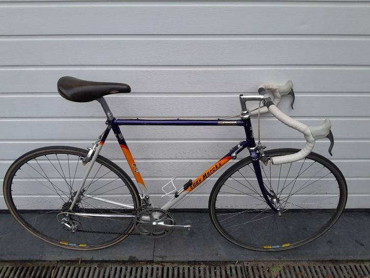 Eddy Merckx Team Kleuren, Fietsen en Brommers, Fietsen | Racefietsen, Gebruikt, 28 inch, Staal, Ophalen