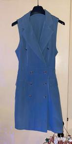 🔥 LS Fashion - mooie vintagelook blauwe jurk - maat S/M, Kleding | Dames, Jurken, Ophalen of Verzenden, Zo goed als nieuw, Maat 36 (S)
