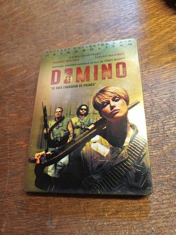Double DVD du film Domino (boitier metalique)  beschikbaar voor biedingen