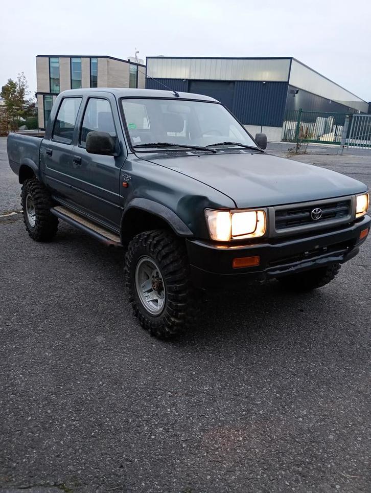 Toyota Hilux 2.4D - 4x4 Pick up* 1993, Auto's, Toyota, Particulier, Hilux, 4x4, Ophalen