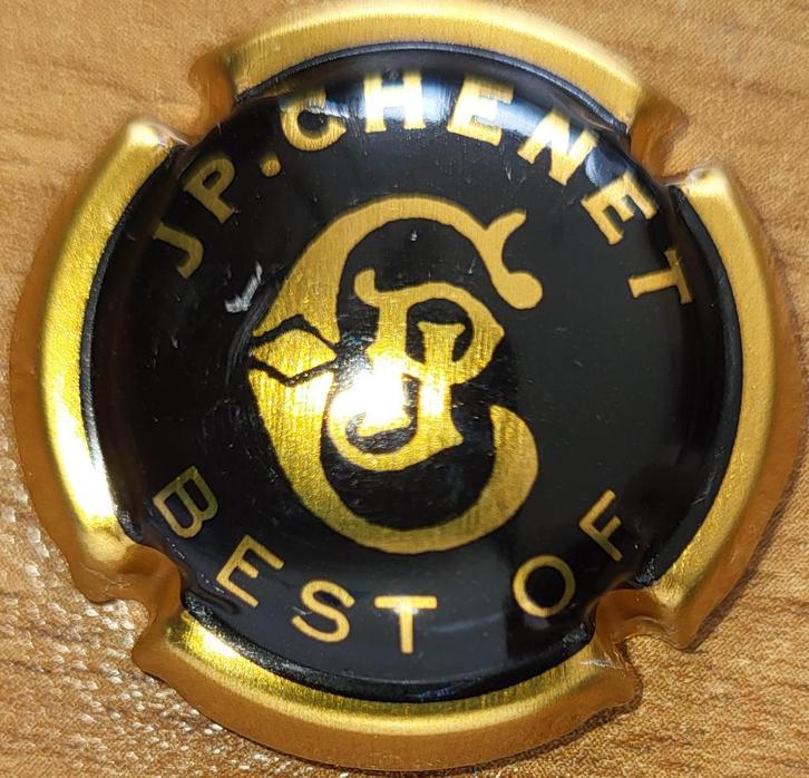 Capsule Mousseux du Pays d'OC, J.P. CHENET noir & or nr.02, Verzamelen, Wijnen, Nieuw, Overige typen, Frankrijk, Ophalen of Verzenden