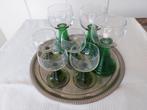 Vintage Alsace wijnglazen, Antiek en Kunst, Antiek | Glaswerk en Kristal, Ophalen