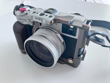 Fuji X100vi zilver + grip + bescherming +++ NIEUW beschikbaar voor biedingen