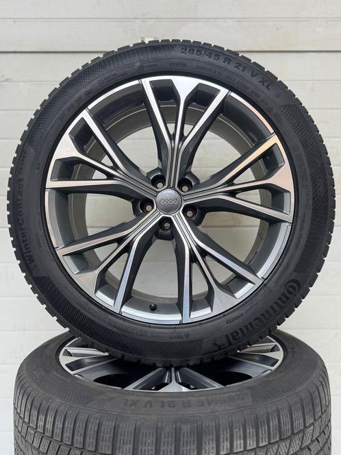 21” AUDI Q8 RSQ8 SQ8 ETRON VELGEN WINTERBANDEN ORIG, Auto-onderdelen, Banden en Velgen, Banden en Velgen, Winterbanden, 21 inch