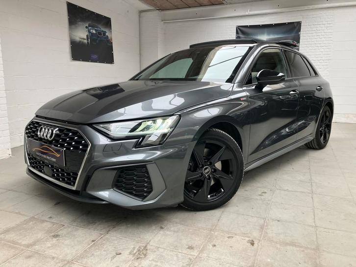 Audi A3 2.0Tdi S-Line Pano-Virtual-Cocpit-CarPlay…!, Auto's, Audi, Bedrijf, Te koop, A3, ABS, Adaptieve lichten, Adaptive Cruise Control