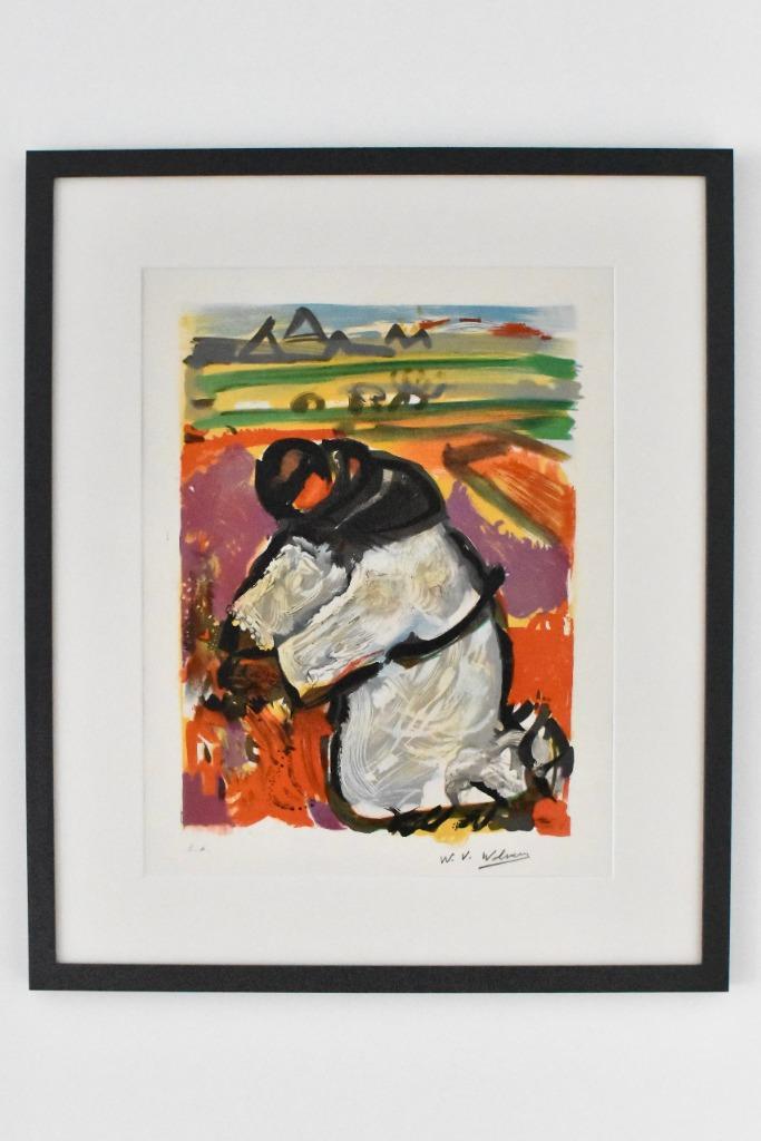 Henri Victor Wolvens - Litho - E.A., Antiek en Kunst, Kunst | Litho's en Zeefdrukken, Ophalen
