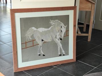 Kader, handwerk geborduurd beschikbaar voor biedingen