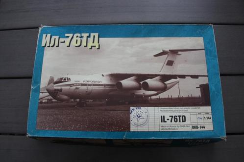 Ilyushin Il-76 1/144 OKB, Hobby & Loisirs créatifs, Modélisme | Avions & Hélicoptères, Comme neuf, Avion, 1:72 à 1:144, Autres marques