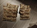 Luipaard kussens, Huis en Inrichting, Ophalen, Zo goed als nieuw, Overige kleuren, Vierkant