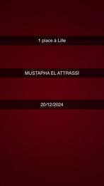 Mutapha El Atrassi, Tickets en Kaartjes, Evenementen en Festivals