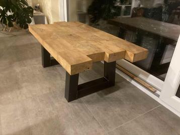 Handgemaakte salontafel - Eik beschikbaar voor biedingen