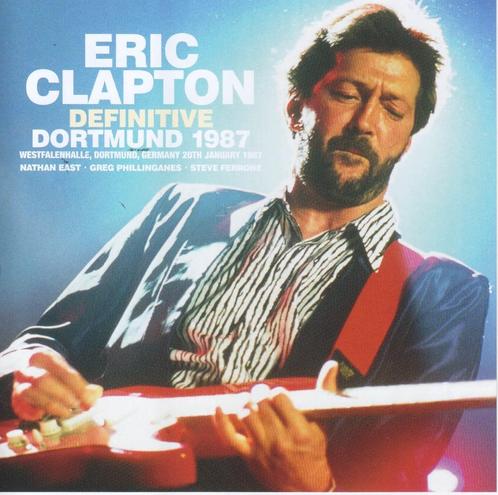 Twee cd's van Eric Clapton - Definitive Dortmund 1987, Cd's en Dvd's, Cd's | Rock, Nieuw in verpakking, Poprock, Verzenden