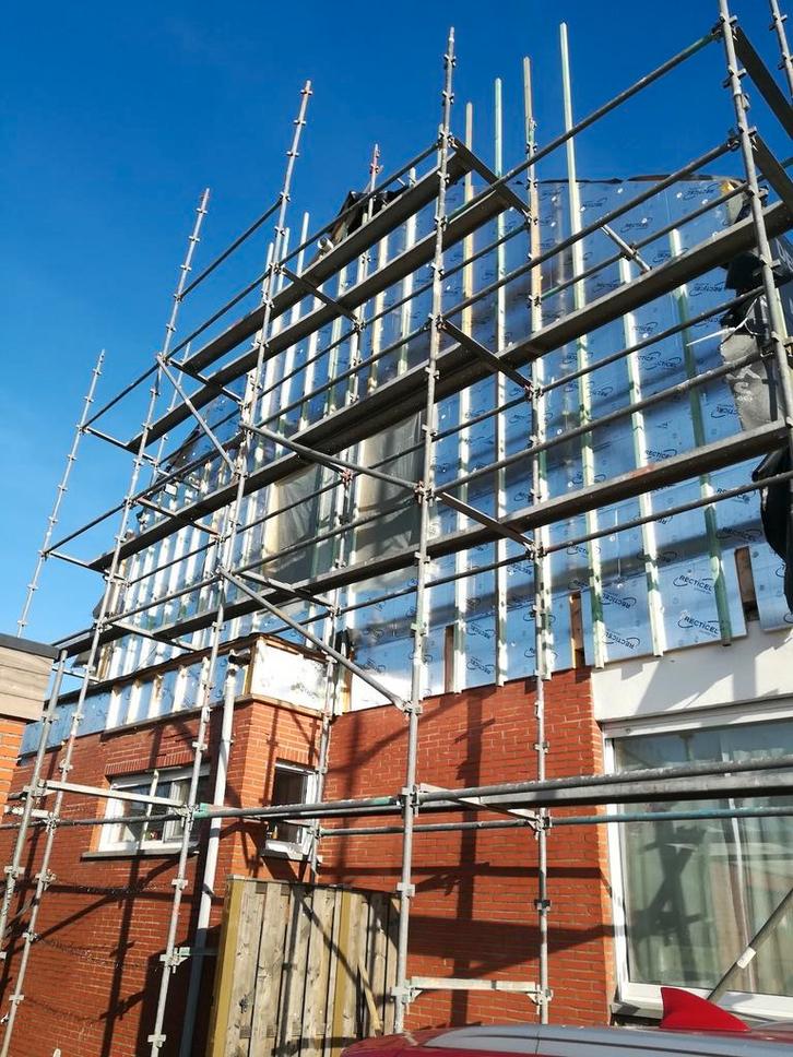 gevelstelling/ steiger, Doe-het-zelf en Bouw, Steigers, Zo goed als nieuw, Ophalen