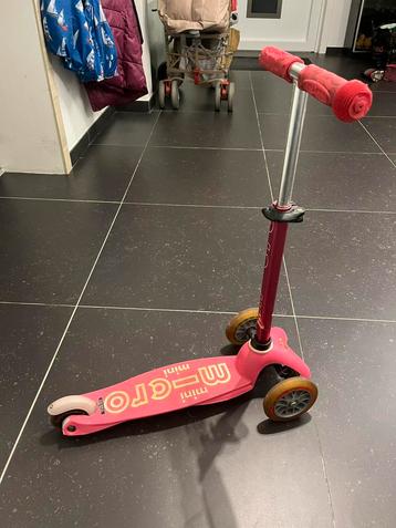 Micro kids scooter - pink - used, Enlèvement, Utilisé, Mini micro