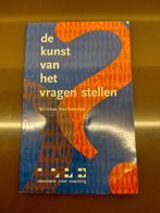 Boek 'de kunst van het vragen stellen', Boeken, Ophalen of Verzenden, Gelezen, Willem Verhoeven
