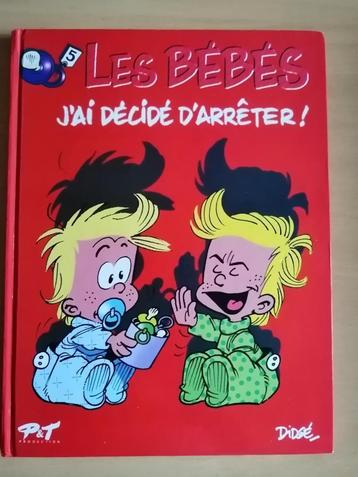 BD Les bébés 5. J'ai décidé d'arrêter ! de Didgé E.O. 1998 beschikbaar voor biedingen