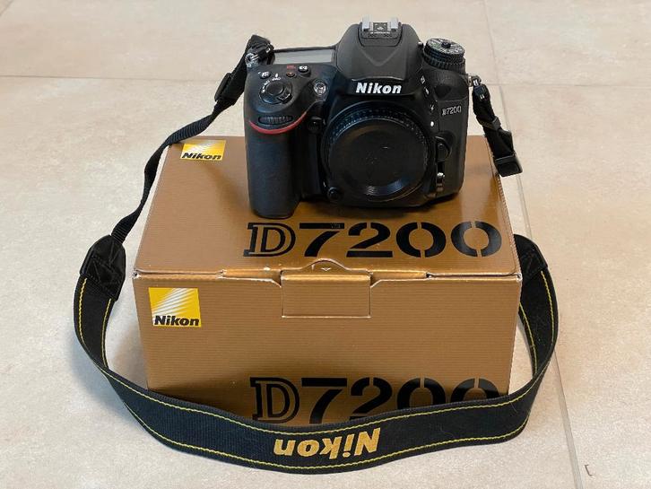 Nikon D7200 (body) + toebehoren, TV, Hi-fi & Vidéo, Appareils photo numériques, Utilisé, Reflex miroir, Nikon, Sans zoom optique