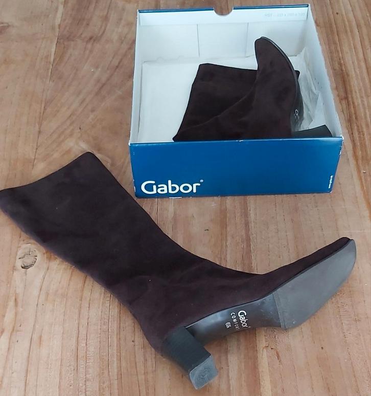 Leren Suede Gabor Laarsen maat 40 Als Nieuw., Kleding | Dames, Schoenen, Zo goed als nieuw, Ophalen of Verzenden