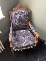 Antiek stoel zetel op wieltjes, Antiek en Kunst, Antiek | Meubels | Stoelen en Sofa's, Ophalen of Verzenden