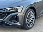 Audi Q8 50 e-tron S-Line - PANO - ACC - B&O - 360 CAMERA, Auto's, Audi, Te koop, Zilver of Grijs, Audi Approved Plus, Emergency brake assist