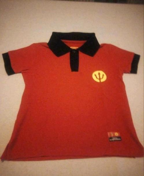 Poloshirt voor kinderen, supporter van de Rode Duivels. Maat, Kinderen en Baby's, Kinderkleding | Maat 128, Zo goed als nieuw