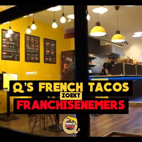 Franchise - Q's French Tacos, Zakelijke goederen, Stock en Retail | Franchising, Wederverkoop en Distributie, Ophalen of Verzenden