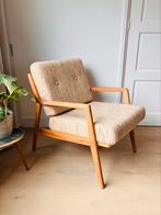 Mooie vintage fauteuil, Huis en Inrichting, Ophalen, Hout, Minder dan 75 cm, Vintage