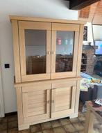 Salle a manger complète en chêne massif, Maison & Meubles, Armoires | Buffets, Enlèvement, Comme neuf