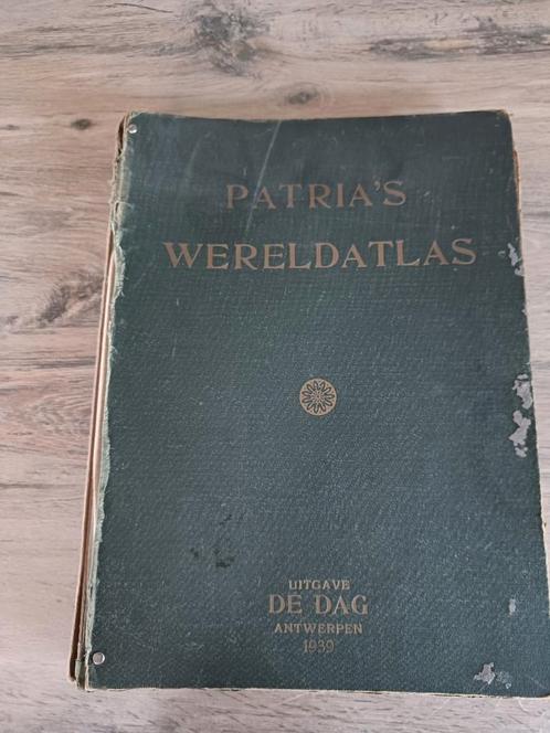Patria's wereldatlas W. Seghers/ Jos Van Limbergen, Livres, Atlas & Cartes géographiques, Utilisé, Enlèvement ou Envoi
