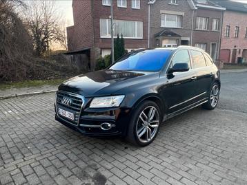 Audi SQ5 - 3.0BTDI - FULL OPTION., Autos, Cuir et Alcantara, Euro 6, Noir, 5 portes