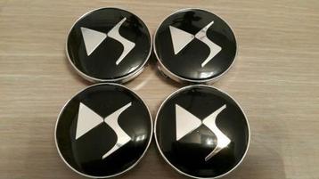 4 x 60 mm Citroen DS velgen center caps / wieldoppen