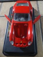 Schaalmodel Ferrari 250 GTO uit 1962 Burago in perfecte staa, Overige merken, Auto, 1:32 tot 1:50, Ophalen of Verzenden