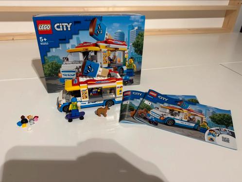 Lego City 60253 ijswagen, Kinderen en Baby's, Speelgoed | Duplo en Lego, Zo goed als nieuw, Lego, Complete set, Ophalen of Verzenden