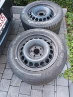 Jantes + pneus hiver Audi 5x112, Auto-onderdelen, Banden en Velgen, Ophalen, Winterbanden, Band(en)