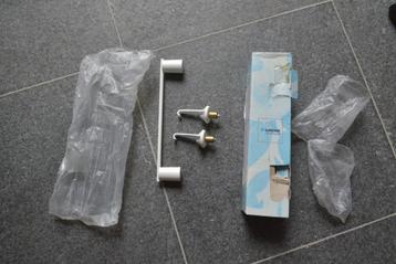 Handdoekdrager voor radiator 30 cm wit nieuw beschikbaar voor biedingen