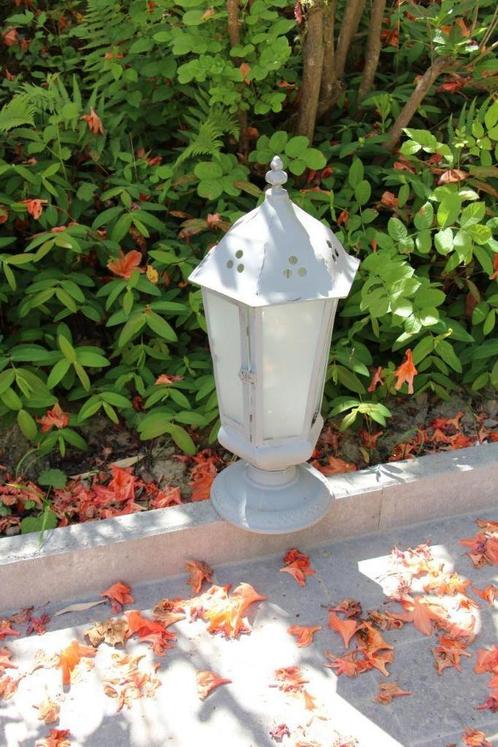 Lanterne de jardin, Tuin en Terras, Buitenverlichting, Gebruikt, Zink, Ophalen