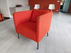 ikea Ekero armchair fauteuil oranje, Huis en Inrichting, Fauteuils, Ophalen, Gebruikt, Stof