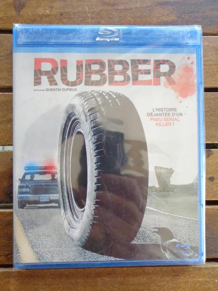 )))  Bluray  Rubber  //  Quentin Dupieux   (((, Cd's en Dvd's, Blu-ray, Nieuw in verpakking, Avontuur, Ophalen of Verzenden