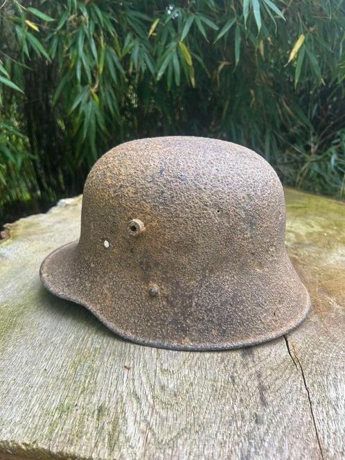 Duitse helm uit de Eerste Wereldoorlog, Verzamelen, Militaria | Algemeen, Overige soorten, Ophalen of Verzenden