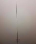 Witte twee deurs kleerkast H1m90 B90cm, D55cm, Huis en Inrichting, Ophalen, Zo goed als nieuw