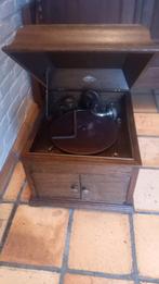 Oude grammofoon, kerkstoel,  fatuur, Antiek en Kunst, Ophalen