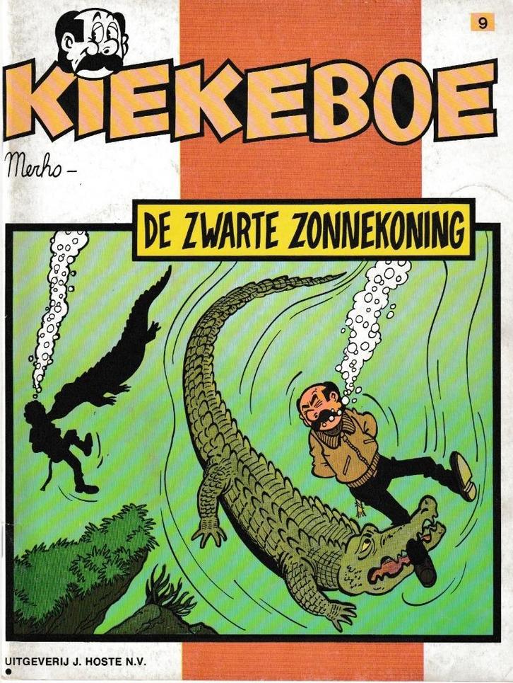 Strip Kiekeboe nr.9 - De zwarte zonnekoning., Boeken, Stripverhalen, Verzenden