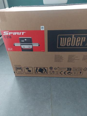 Weber Spirit E210 - nieuw in doos beschikbaar voor biedingen