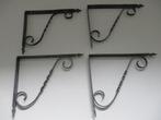4 metalen steunen, Ophalen of Verzenden