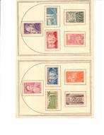 postzegels belgie Reeks 2 pater damiaan  op kaart, Postzegels en Munten, Ophalen of Verzenden, Postfris, Gestempeld