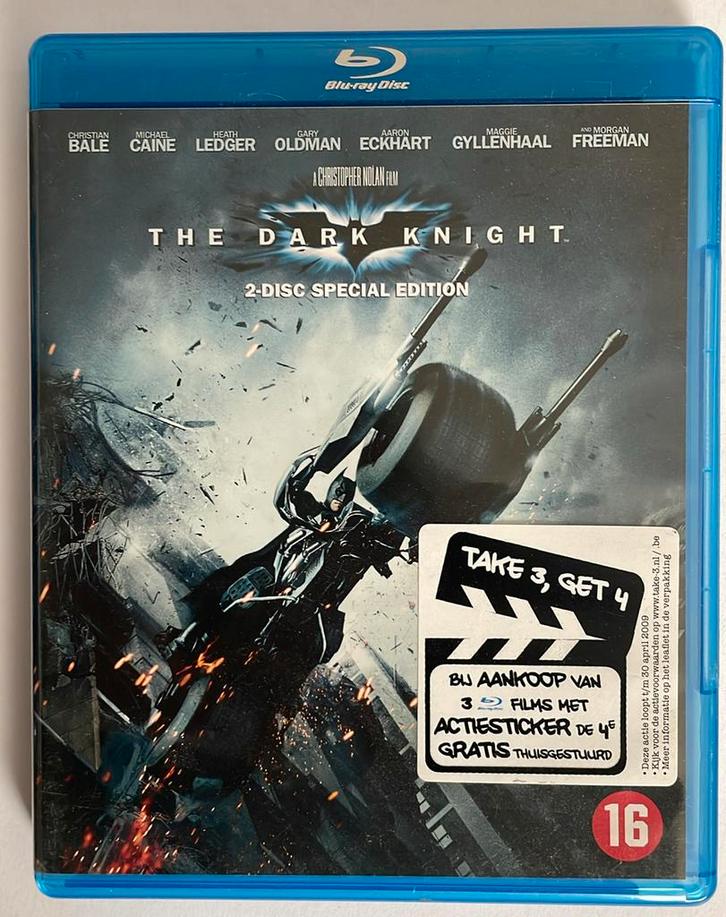 The Dark Knight - Bluray, Cd's en Dvd's, Blu-ray, Zo goed als nieuw, Ophalen of Verzenden