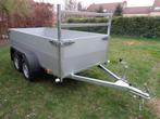 aluminium dubbelas aanhangwagen 300 x 130 750kg, Auto diversen, Ophalen, Nieuw